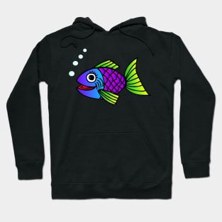 Happy Fish Hoodie